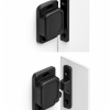 Verrou Noir Renforcé pour Cabinet 48 x 28 x H14mm