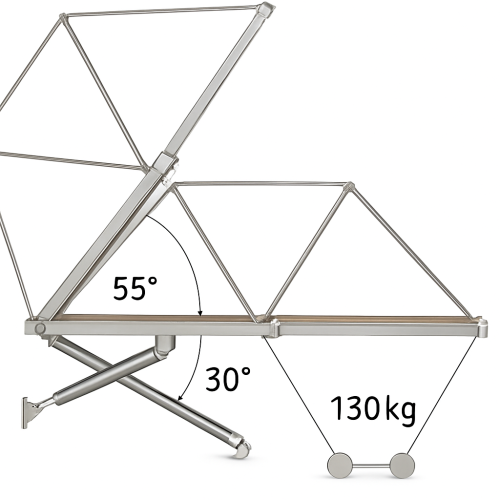 Passerelle Hydraulique Smeraldo 230 x 43 cm 24V