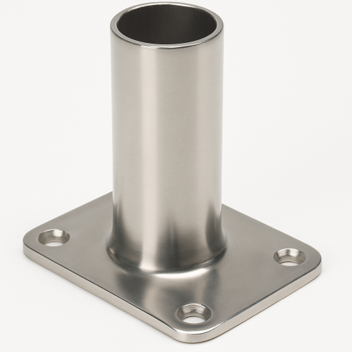 90° Square Base D22mm Stainless Steel