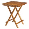 Teak Foldbart Bord MB 80x60cm H75cm