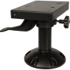 Master Seat Pedestal - Fixed Height Black Aluminum 330mm
