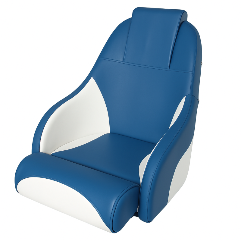 Ocean Marine Seat - White & Blue