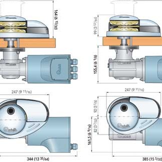 Windlass Quick Prince DP3 1500W-D z Bębnem - 24V - 10mm Łańcuch Windlass Quick Prince DP3 1500W-D z Bębnem - 24V - 10mm Łańcuch