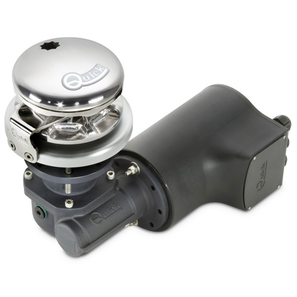 Quick Rider R1 500W 12V Low Profile Windlass - 6mm Chain