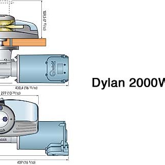 Horgony Elfogó Quick Dylan 1500W - dob nélkül - 12V 1500W - 10mm lánc Horgony Elfogó Quick Dylan 1500W - dob nélkül - 12V 1500W - 10mm lánc