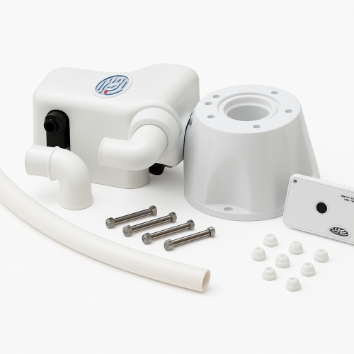 12V Electric Toilet Conversion Kit - Ocean Evolution 12V Electric Toilet Conversion Kit - Ocean Evolution