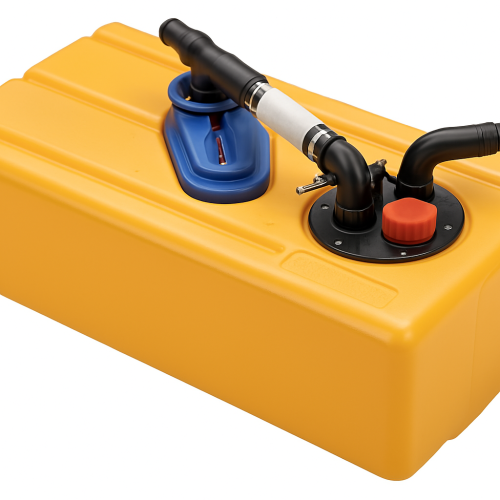 Avloppstank med 12V Jabsco pump (Modell Standard 53lt) Avloppstank med 12V Jabsco pump (Modell Standard 53lt)