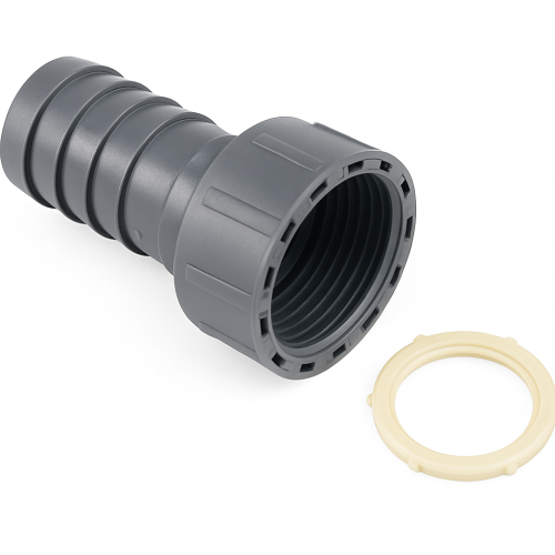 G 3/4 x 12 Thread Hose Connector with F Lock Nut G 3/4 x 12 Thread Hose Connector with F Lock Nut