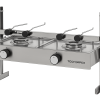 Techimpex Capri 1 Burner Stainless Steel Stove