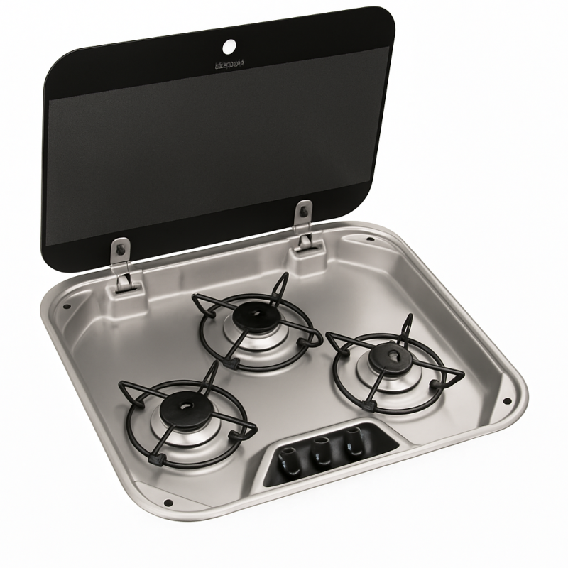 Aragaz cu gaz Dometic cu 2 arzătoare 480 x 370 mm Aragaz cu gaz Dometic cu 2 arzătoare 480 x 370 mm