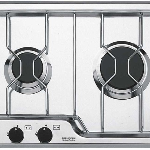 Techimpex Burano Stainless Steel 3-Burner Cooker