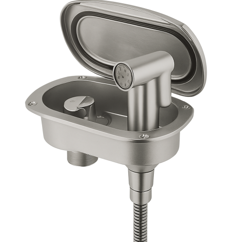 Stainless Steel Shower Mixer Kit with 2.5m Hose