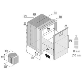 Vitrifrigo DW75L Drawer Fridge