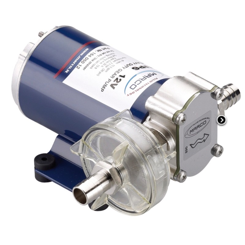 Marco UP6 26L/min 24V pavarų siurblys Marco UP6 26L/min 24V pavarų siurblys