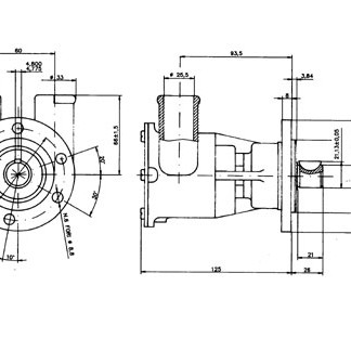 Ancor ST151 Marine Water Pump Ancor ST151 Marine Water Pump