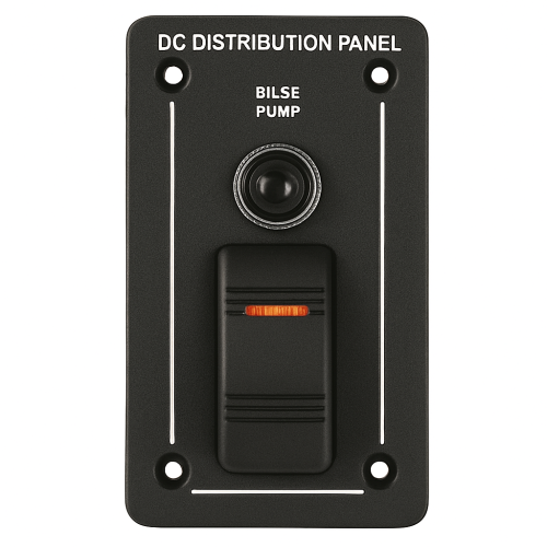 5-Way Rocker Switch Panel with Voltmeter 5-Way Rocker Switch Panel with Voltmeter