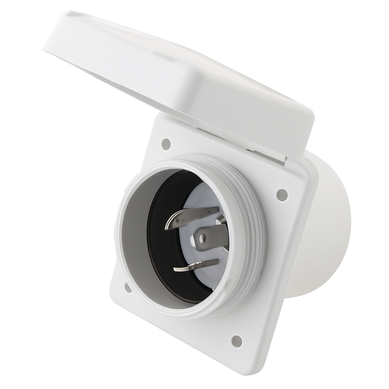 Marinco 32A Electric Power Inlet - 220V