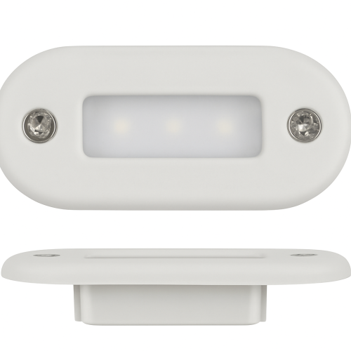 Elliptično LED ambijentalno svjetlo 73 x 38mm Hladno bijelo Elliptično LED ambijentalno svjetlo 73 x 38mm Hladno bijelo