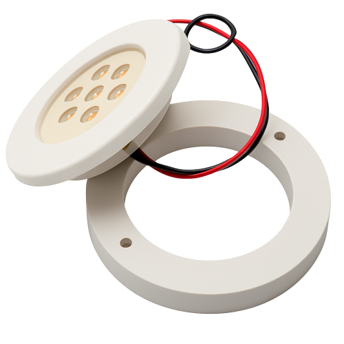 Compact 12V Marine Dome LED Light - Warm White Compact 12V Marine Dome LED Light - Warm White
