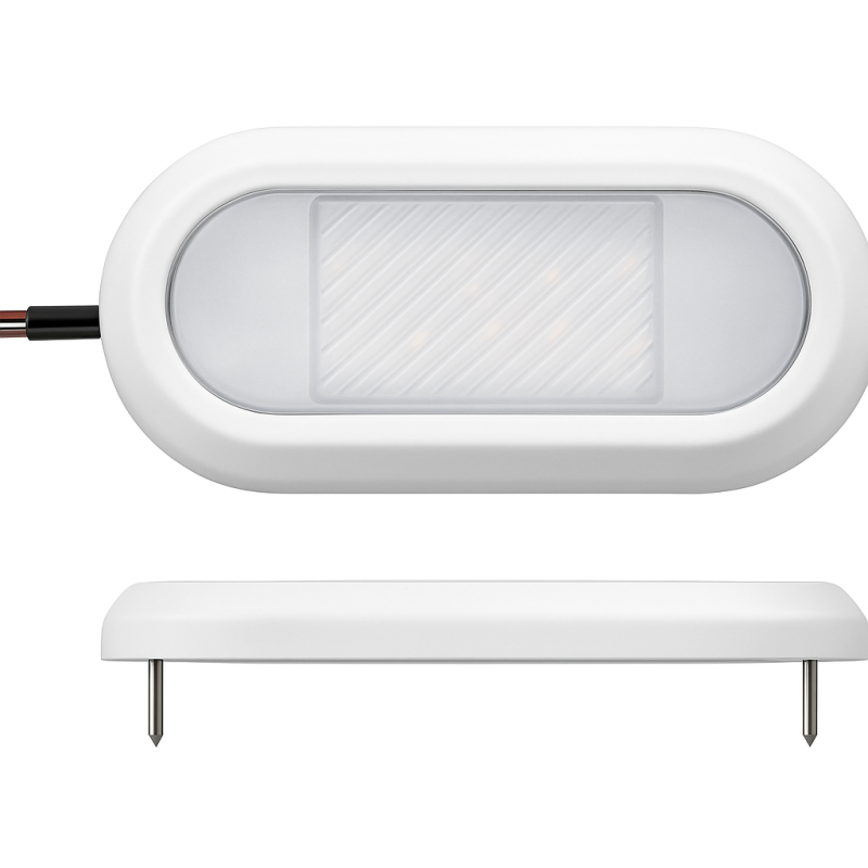 Elipticna LED Dome svjetlo 12/24 u 136 x 18 mm