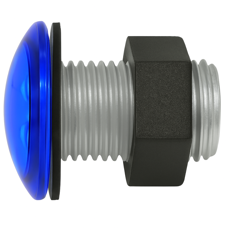 Einbau Blau LED Begrüßungslicht Ø38mm Einbau Blau LED Begrüßungslicht Ø38mm
