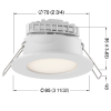Premium 85mm LED Spotlight Quick Nikita 3000K