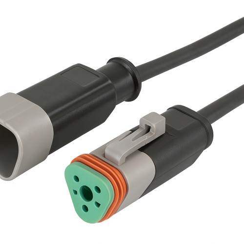 Deutsch Superseal 3-Pole Connector with Cable 1.5mm² Deutsch Superseal 3-Pole Connector with Cable 1.5mm²
