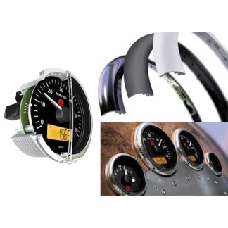 VDO White Waste Water Level Gauge (20 mA) 52mm