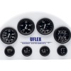 Üzemanyag szintmérő 0-190 Ohm Uflex Ultra Fekete 52mm Üzemanyag szintmérő 0-190 Ohm Uflex Ultra Fekete 52mm