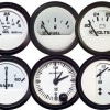 Uflex Ultra White Voltmeter 10-16v 52mm