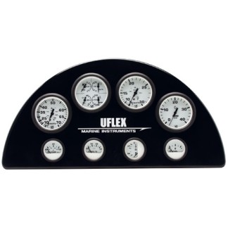 60 Knots GPS Speedometer - Uflex Ultra White 85mm