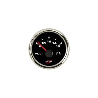 Vandstandsindikator Sort - Forkromet ECMS 52mm
