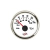 Öldruckmessgeräte 0-5 Bar - Weißes Chrom 52mm