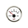 Öldruckmessgeräte 0-5 Bar - Weißes Chrom 52mm