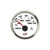 ECMS 10bar White Oil Pressure Gauge