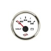 ECMS 10bar White Oil Pressure Gauge