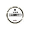 ECMS 10bar White Oil Pressure Gauge
