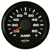 ECMS Black Oil Pressure Gauge 0-30 Bar 52mm