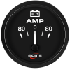 ECMS Black Oil Pressure Gauge 0-30 Bar 52mm