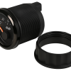 ECMS Black Chrome Analog Ammeter with Shunt -80 to +80A 52mm