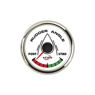 ECMS White Chrome Ammeter with Shunt 12/24V -150+150A 52mm ECMS White Chrome Ammeter with Shunt 12/24V -150+150A 52mm