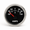 ECMS Black Chrome 12/24V Ammeter with Shunt -150/+150A ECMS Black Chrome 12/24V Ammeter with Shunt -150/+150A