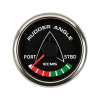 ECMS Black Chrome 12/24V Ammeter with Shunt -150/+150A ECMS Black Chrome 12/24V Ammeter with Shunt -150/+150A