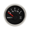 ECMS Black Chrome 12/24V Ammeter with Shunt -150/+150A ECMS Black Chrome 12/24V Ammeter with Shunt -150/+150A
