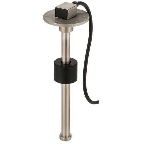 Senzori de nivel pentru apă și combustibil din oțel inoxidabil ECMS 12-24v / 0-190ohm - 150mm