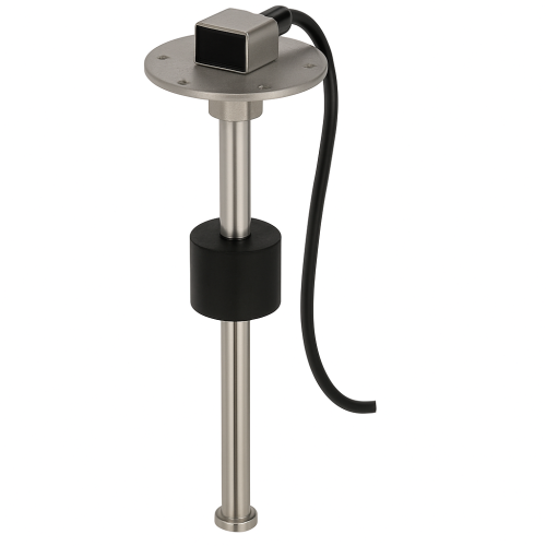 ECMS Expeditori de nivel de apă și combustibil din oțel inoxidabil 12-24V / 0-190ohm - 800mm