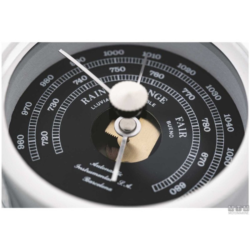 A-Nautic Minor Chrome Brass Barometer - 72mm