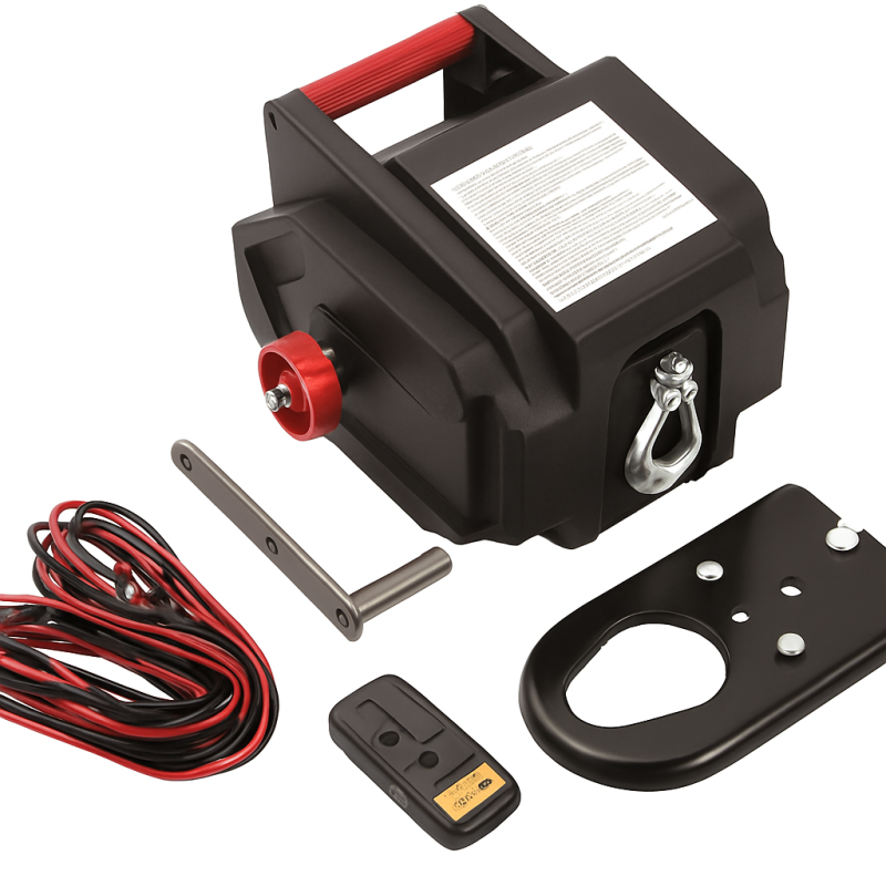 Bada DW3D Electric Boat Launching Winch - 900KG Capacity Bada DW3D Electric Boat Launching Winch - 900KG Capacity