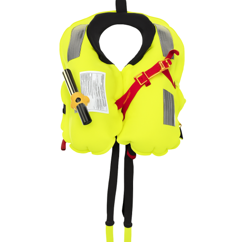 Children's Inflatable Lifejacket VSG Solas MED 150 - Black Children's Inflatable Lifejacket VSG Solas MED 150 - Black