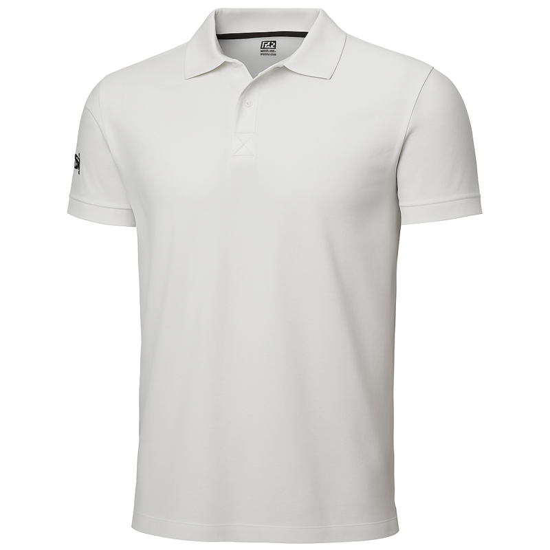 H/H Crewline Polo Shirt 001 White 3XL H/H Crewline Polo Shirt 001 White 3XL